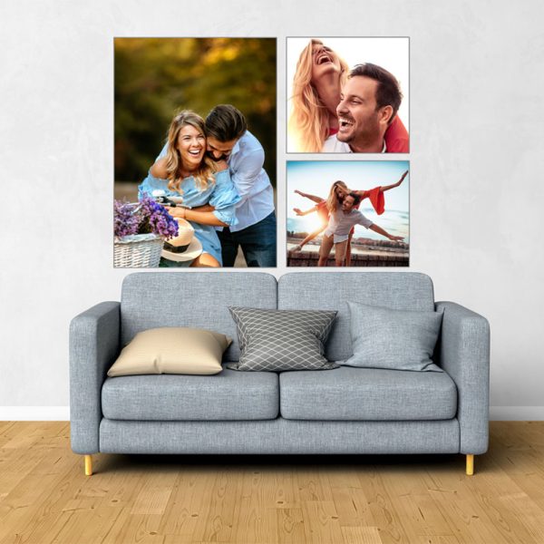 Kanvas 50x70 ve 30x30cm 3 parçalı - Görsel 2