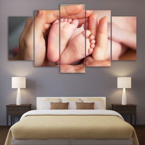 5 Parçalı Kanvas 190x70 cm Mega boy