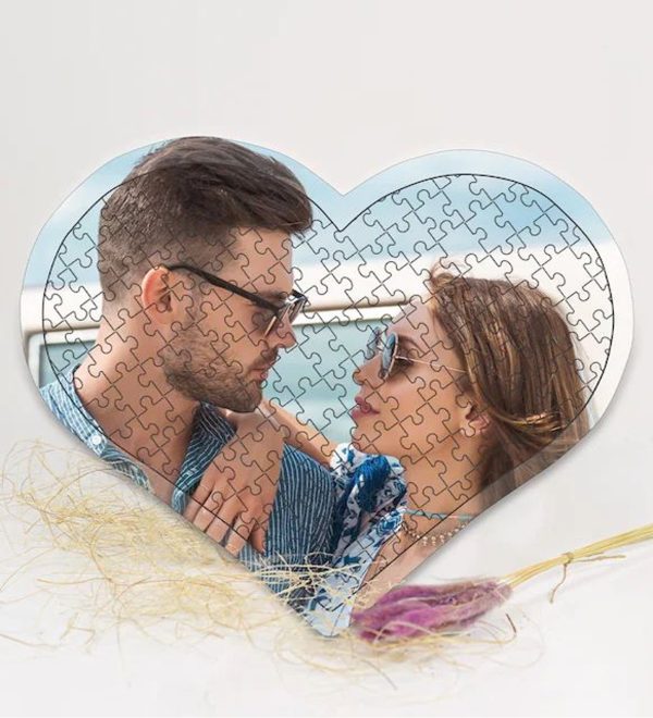 Kişiye Özel Kalpli Puzzle - Görsel 2