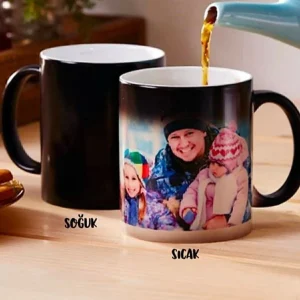 Kişiye Özel Fotoğraf Baskılı Sihirli Kupa