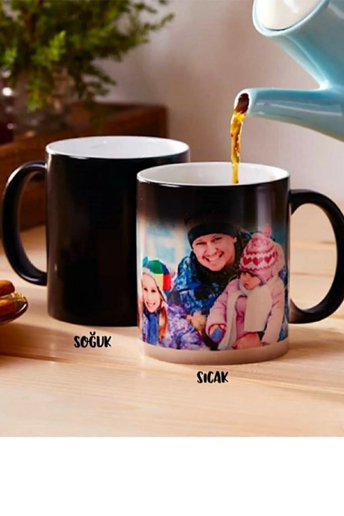 Kişiye Özel Fotoğraf Baskılı Sihirli Kupa