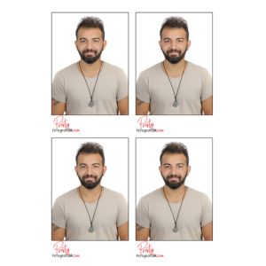 4 Adet 4,5x6 Cm Vesikalık Fotoğraf